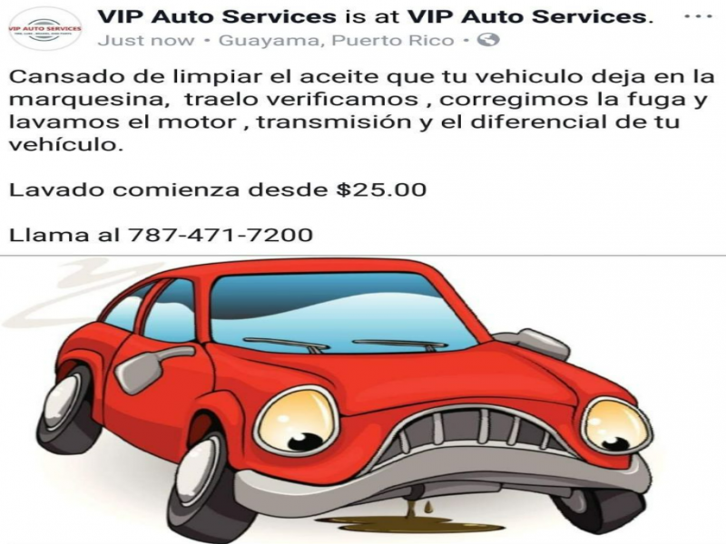 Vip Auto Services, Puerto Rico